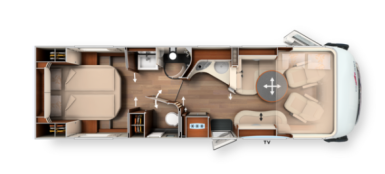  Carthago chic s-plus I 64 XL QB / Iveco Daily