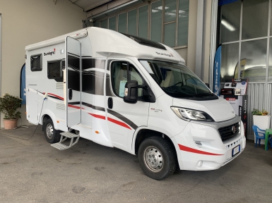  Sunlight T 60 camper usato semintegrale VENDUTO 