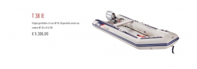  Gommone Honwave T 38 IE con motore honda 10 hp o 15 hp in offerta